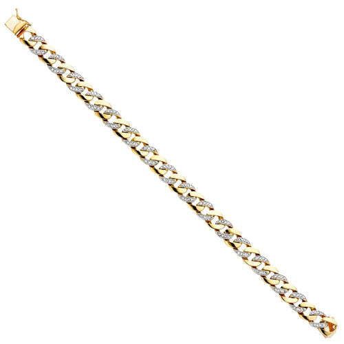 CZ Cuban Link Bracelet - 8.5