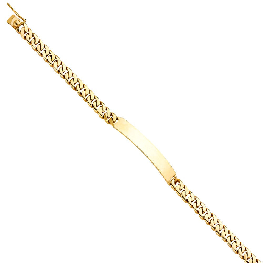 Miami Cuban Link ID Bracelet - 8