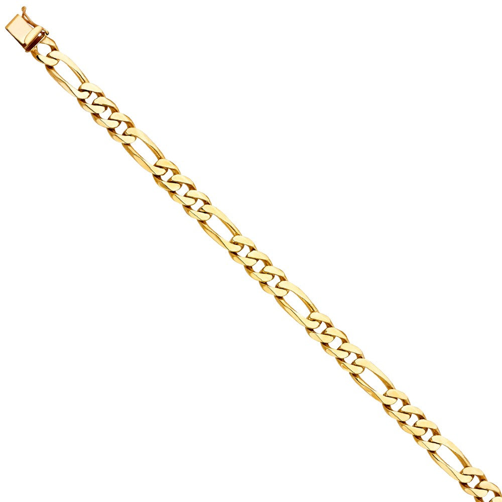 Figaro Link Bracelet - 8