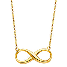 Load image into Gallery viewer, Infinity Necklace - 17+1&quot;