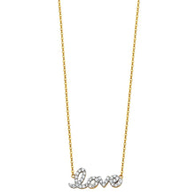 Load image into Gallery viewer, Love Sign Necklace - 17+1&quot;