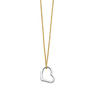 2T Heart Necklace - 17"