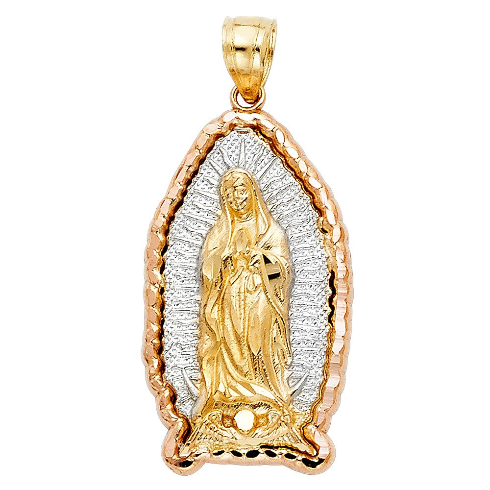 3T Religious Guadalupe Pendant - H. 28MM