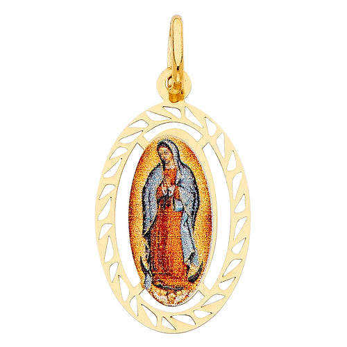 Guadalupe Colored Pendant - H.22mm