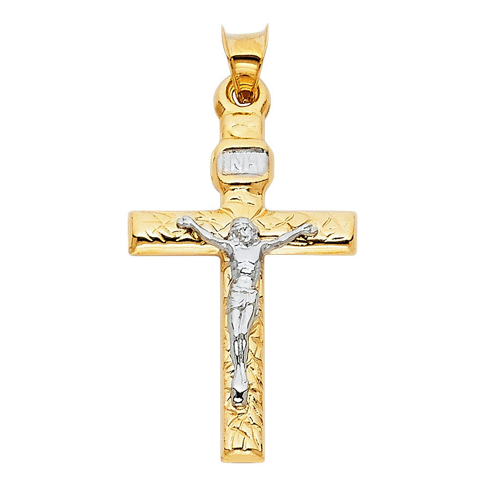 Crucifix Cross Pendant - H.31mm