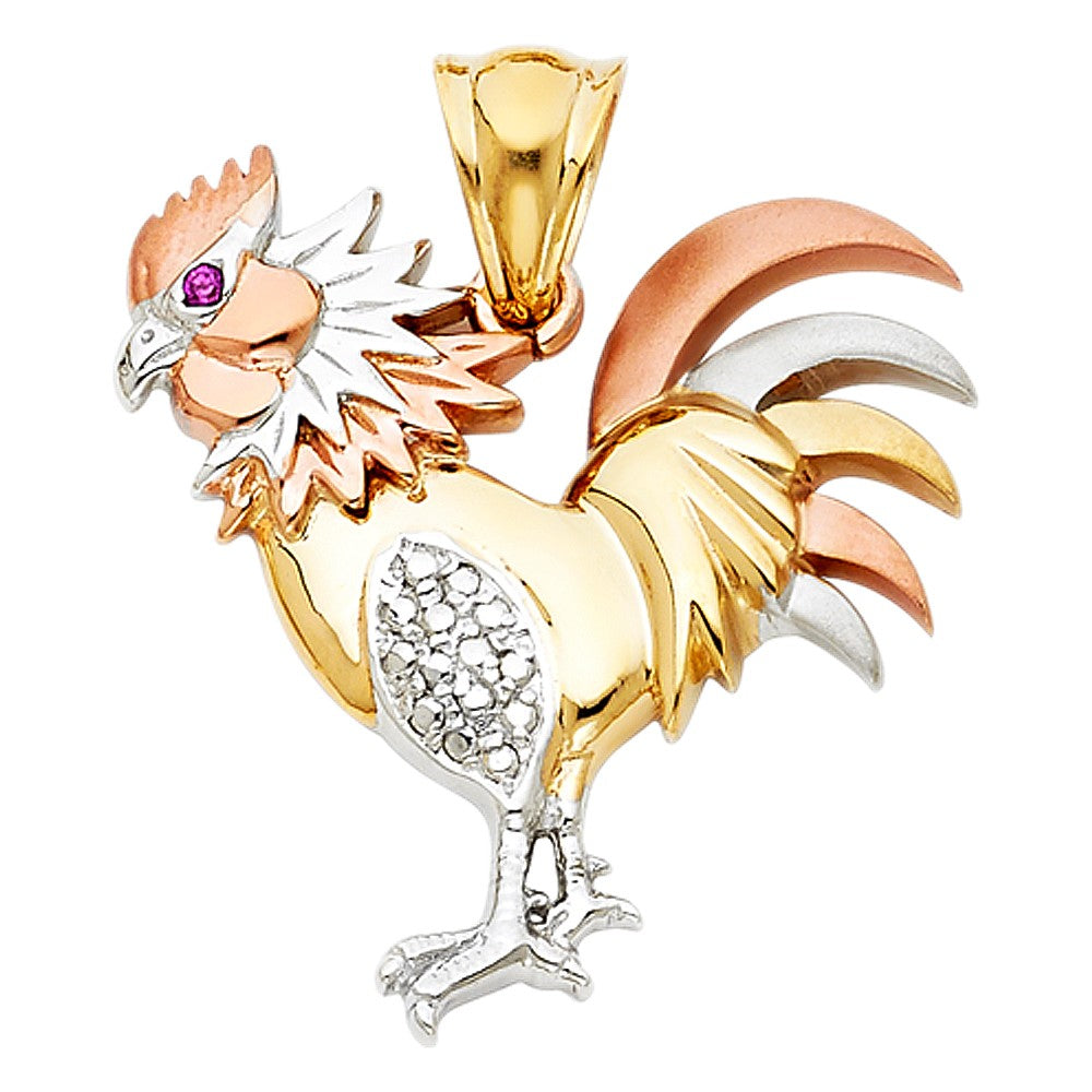 Rooster Pendant - H. 30mm
