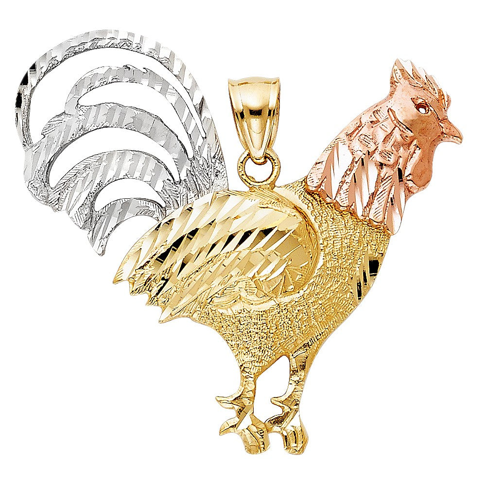 3C Rooster Pendant - H. 37mm