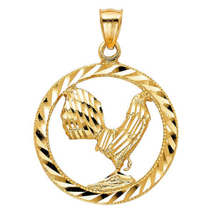 Rooster Pendant - H. 33mm
