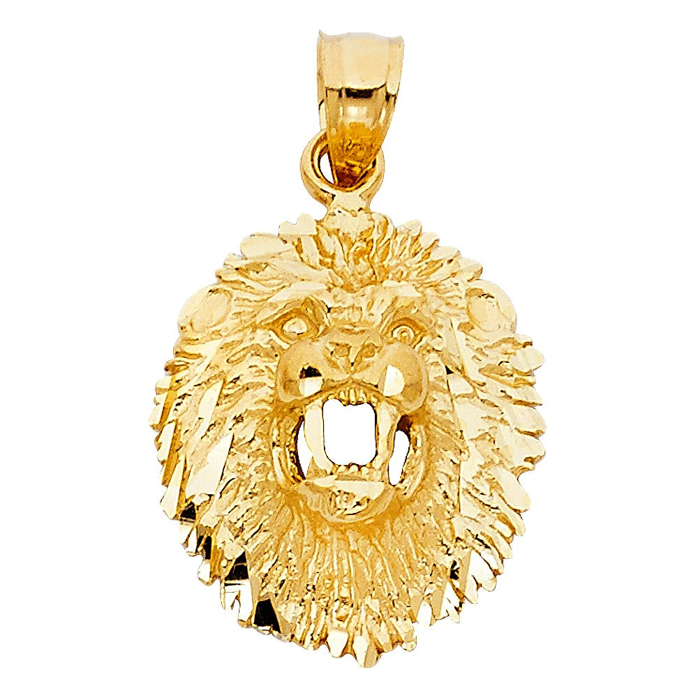 Lion Pendant - H. 21mm/ W. 18mm