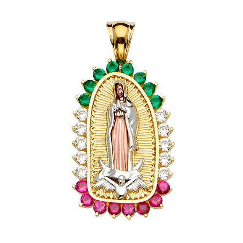 3C Guadalupe Mexican Colors Pendant - H.45mm