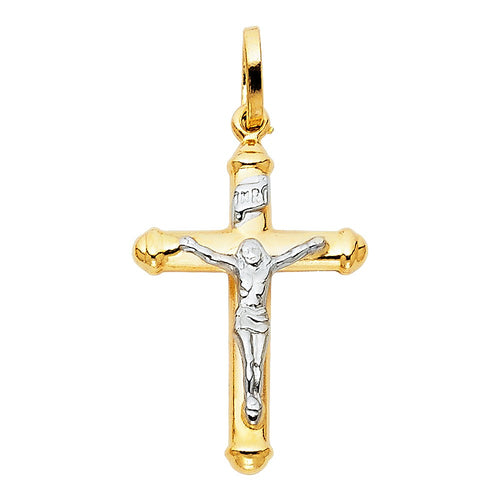 Jesus Crucifix Cross Pendant - H. 27MM