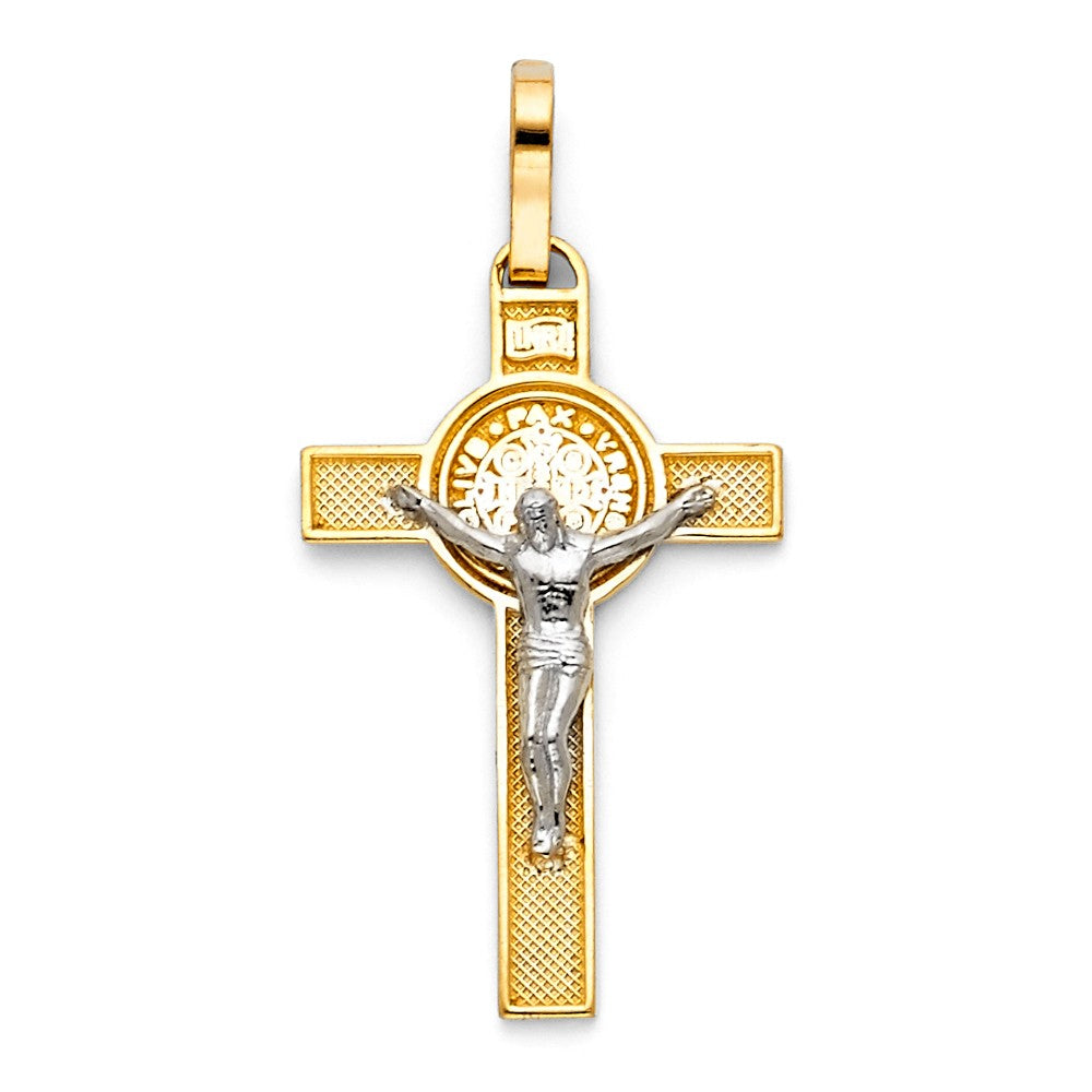 2T Crucifix Cross Pendant - H. 25MM or 30MM