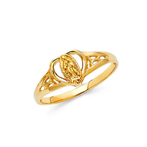 Heart Guadalupe Ring