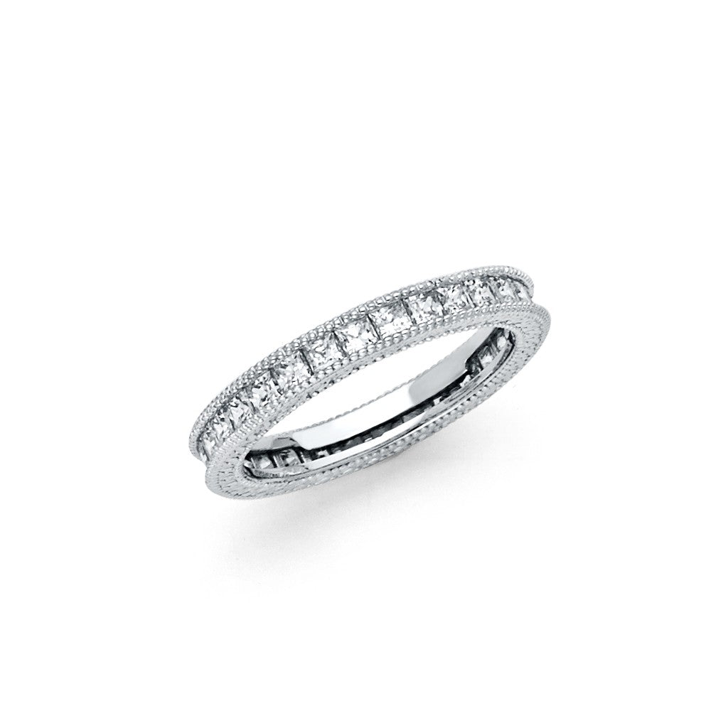 Eternity Band Ring - .925 SS